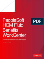 Peoplesoft HCM Fluid Benefits Workcenter: Implementation