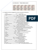 Ejercicios - Verbos Irregulares en Presente de Indicativo