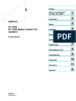 s7-1500 Motion Control Function Manual