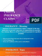 Chapter 4 Insurance Claim