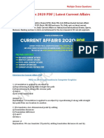 MCQ On 2d Transformation in Computer Graphics