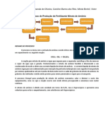 Fluxograma - Processo de Produção de Fertilizante Nitrato de Amonio