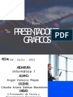 Presentadores Gráficos - SESION11 - INFO I