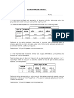 Examen Final de Finanzas I