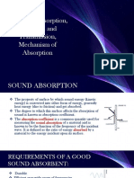 Sound Absorption