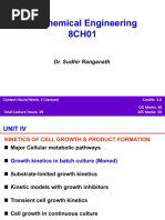 Lecture 23-Cell Growth Kinetics in Batch Culture