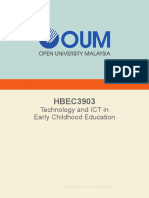 HBEC3903 Technology and ICT in Early Childhood Education - Eaug20