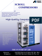 Oil-Free Scroll Compressors: High Quality Compressed Air