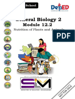 General Biology 2: Nutrition of Plants and Animals