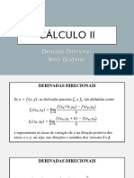 Slides 06 - Derivadas Direcionais e Vetor Gradiente