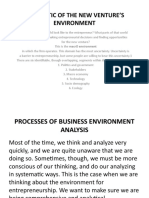 6-Schematic of The New Venture's Environment