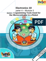 Electronics10 - Quarter 4 - Module 5 Basic Programming Tool For A Microcontroller