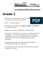 WMI 2018 Prelim G2