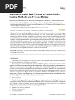 Aerospace: Innovative Scaled Test Platform e-Genius-Mod - Scaling Methods and Systems Design