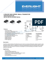 8 Pin Dip High Speed 1Mbit/S Transistor Photocoupler 6N135 6N136 EL450X Series