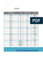 Agile Product Backlog Template FR