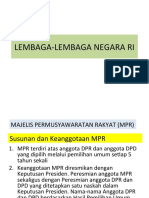 Lembaga-Lembaga Negara Ri