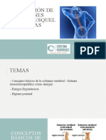 Higiene Postural y Dme