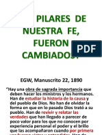 Pilares de Nuestra Fe Fueron Cambiados