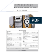 Toshiba MC-752MP Micro System HiFi SM