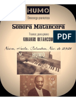 HUMO. Sonora Matancera. Transc. Descarga Pianística. Gerardo Betancourt.