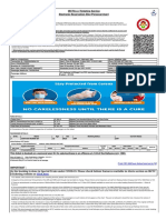 Irctcs E-Ticketing Service Electronic Reservation Slip (Personal User)