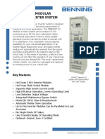 Tebevert Iii Modular 5-25 Kva Inverter System: Key Features