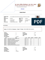 Student Result: Session: 2019-20 (REGULAR) Semesters: 1,2 Result: PCP Marks: 1488/2500 COP: KMB102, KMB103