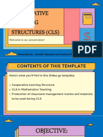 Cooperative Learning Structures