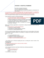 Review Session 3 Conceptual Framework