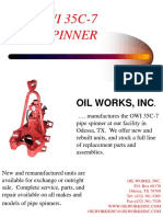 Pipe Spinner OWI 35C-7