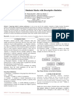 Data Analysis of Students Marks With Des