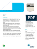 DIN Single Phase Meter: Applications Features