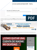 ¿Cómo Quitar o Eliminar Una Cuenta de Xiaomi MI Olvidada? - Fácil y Rápido (Ejemplo) - Mira Cómo Se