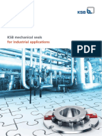 KSB Mechanical Seals: For Industrial Applications