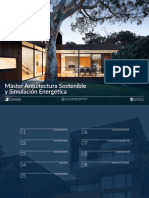 Master Arquitectura Sostenible y Simulacion Energetica