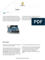 Arduino Ethernet Shield Tutorial