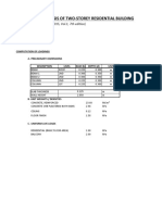 Structural Analysis of Two-Storey Residential Building: (In Accordance With NSCP 2015, Vol.1, 7th Edition)