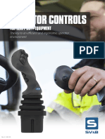 SVAB Operator Controls For Heavy Duty Equipment en H