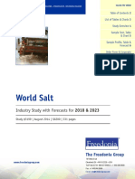 World Salt: Industry Study With Forecasts For