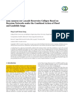 Risk Analysis For Cascade Reservoirs