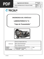 Lab 6 - Ingeniería Del Vehículo - Caja de Cambio1