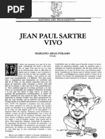 JEAN PAUL SARTRE VIVO - Mariano Arias Paramo