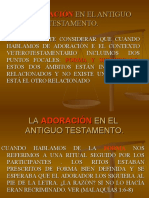 La Adoración en El Antiguo Testamento