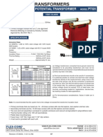 Medium Voltage Potential Transformer Ptg5: Features 15Kv Class