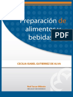 Preparacion de Alimentos y Bebidas II