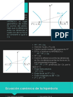 HIPERBOLA y PARABOLA