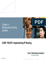 Chapter 4 Manipulating Routing Updates