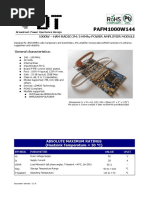 PAFM1000W144: 1000W - Ham Radio 2M/144Mhz Power Amplifier Module