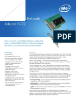 Intel® Ethernet Network Adapter X722: Product Brief